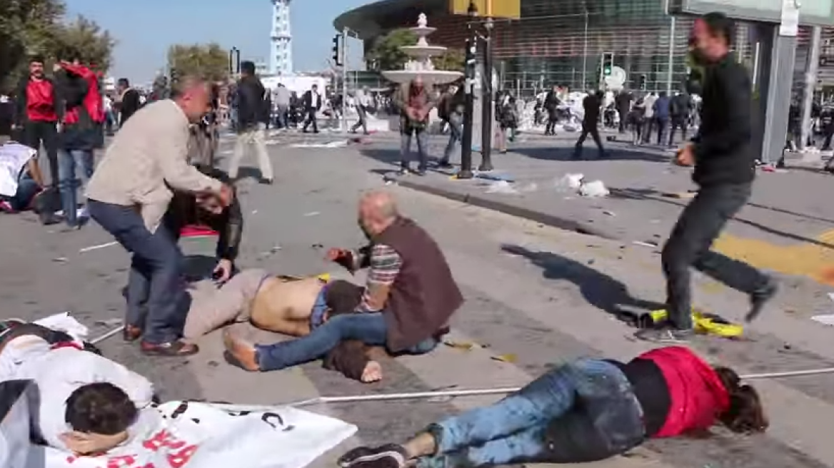 Πολύ σκληρές εικόνες: Τα πρώτα λεπτά μετά την σφαγή στην Άγκυρα
